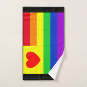 #LGBT #love #pride #gay #lesbian #freedom #parade Bad Handdoek (Handdoek)