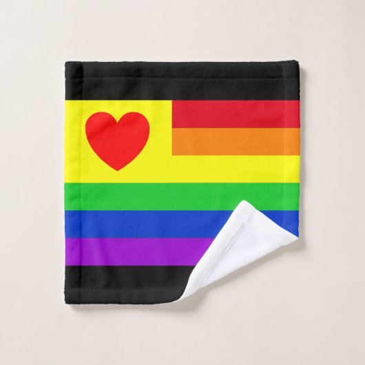 #LGBT #love #pride #gay #lesbian #freedom #parade Bad Handdoek (Wasdoekje)