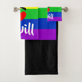 #LGBT #love #pride #gay #lesbian #freedom #parade Bad Handdoek