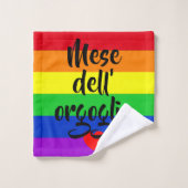 #LGBT #love #pride #gay #lesbian #freedom #parade Bad Handdoek (Wasdoekje)