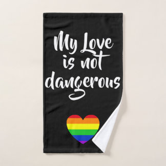 #LGBT #love #pride #gay #lesbian #freedom #parade Bad Handdoek