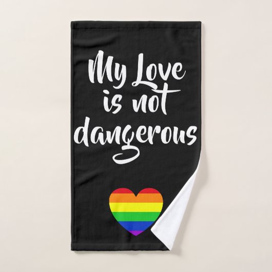 #LGBT #love #pride #gay #lesbian #freedom #parade Bad Handdoek (Handdoek)