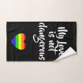 #LGBT #love #pride #gay #lesbian #freedom #parade Bad Handdoek (Handdoek)