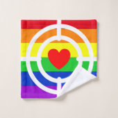 #LGBT #love #pride #gay #lesbian #freedom #parade Bad Handdoek (Wasdoekje)