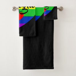 #LGBT #love #pride #gay #lesbian #freedom #parade Bad Handdoek