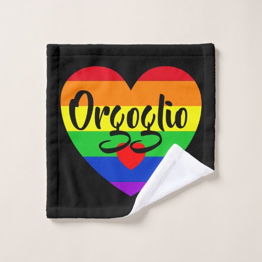 #LGBT #love #pride #gay #lesbian #freedom #parade Bad Handdoek (Wasdoekje)