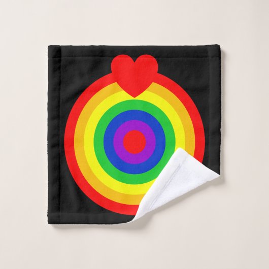#LGBT #love #pride #gay #lesbian #freedom #parade Bad Handdoek (Wasdoekje)