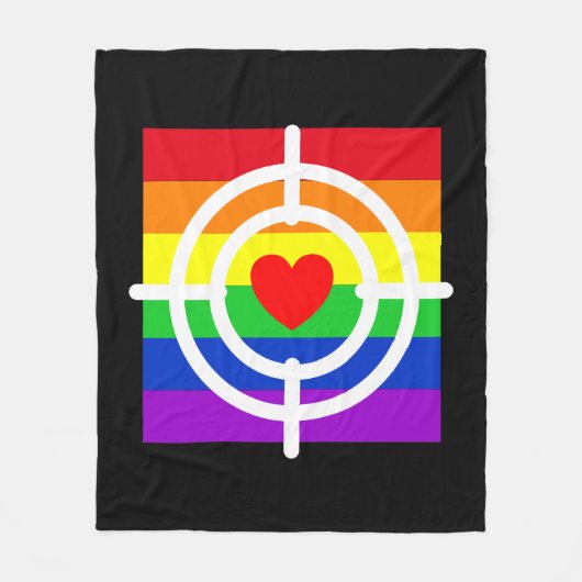 #LGBT #love #pride #gay #lesbian #freedom #parade Fleece Deken (Voorkant)