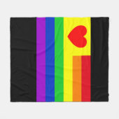 #LGBT #love #pride #gay #lesbian #freedom #parade Fleece Deken (Voorkant (Horizontaal))