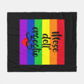 #LGBT #love #pride #gay #lesbian #freedom #parade Fleece Deken (Voorkant (Horizontaal))
