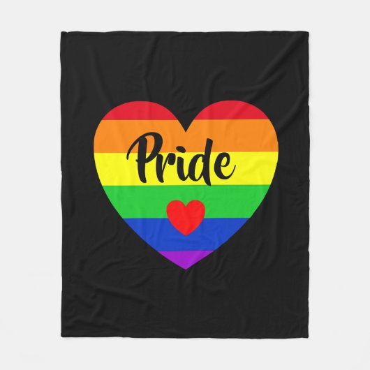 #LGBT #love #pride #gay #lesbian #freedom #parade Fleece Deken (Voorkant)