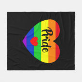 #LGBT #love #pride #gay #lesbian #freedom #parade Fleece Deken (Voorkant (Horizontaal))