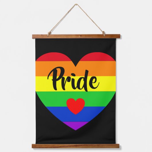 #LGBT #love #pride #gay #lesbian #freedom #parade Hangend Wandkleed (Voorkant)