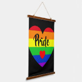 #LGBT #love #pride #gay #lesbian #freedom #parade Hangend Wandkleed (Gebogen)