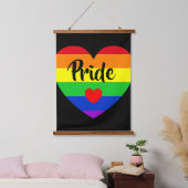#LGBT #love #pride #gay #lesbian #freedom #parade Hangend Wandkleed (Slaapkamer)