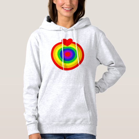 #LGBT #love #pride #gay #lesbian #freedom #parade Hoodie (Voorkant)