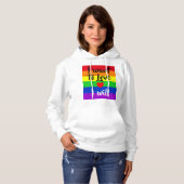 #LGBT #love #pride #gay #lesbian #freedom #parade Hoodie (Voorkant volledig)
