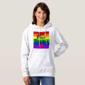 #LGBT #love #pride #gay #lesbian #freedom #parade Hoodie (Voorkant volledig)
