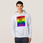 #LGBT #love #pride #gay #lesbian #freedom #parade Hoodie (Voorkant volledig)
