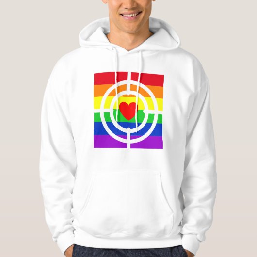 #LGBT #love #pride #gay #lesbian #freedom #parade Hoodie (Voorkant)