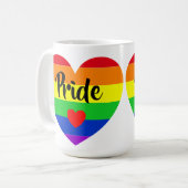 #LGBT #love #pride #gay #lesbian #freedom #parade Koffiemok (Voorkant links)