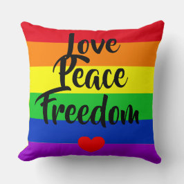 #LGBT #love #pride #gay #lesbian #freedom #parade Kussen