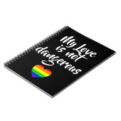 #LGBT #love #pride #gay #lesbian #freedom #parade Notitieboek (Linkerzijde)