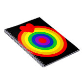 #LGBT #love #pride #gay #lesbian #freedom #parade Notitieboek (Rechterzijde)