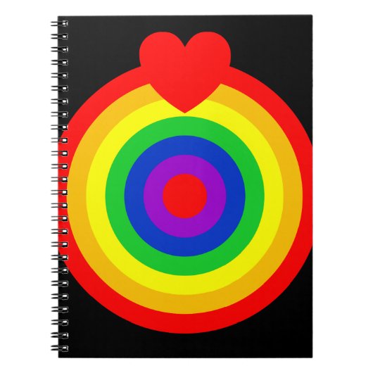 #LGBT #love #pride #gay #lesbian #freedom #parade Notitieboek (Voorkant)