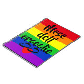 #LGBT #love #pride #gay #lesbian #freedom #parade Notitieboek (Linkerzijde)