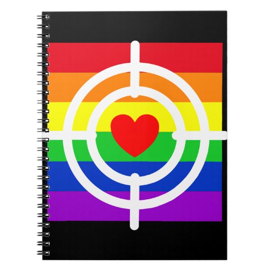 #LGBT #love #pride #gay #lesbian #freedom #parade Notitieboek (Voorkant)
