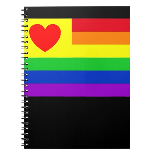#LGBT #love #pride #gay #lesbian #freedom #parade Notitieboek (Voorkant)