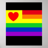 #LGBT #love #pride #gay #lesbian #freedom #parade Poster (Voorkant)