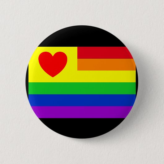 #LGBT #love #pride #gay #lesbian #freedom #parade Ronde Button 5,7 Cm (Voorkant)