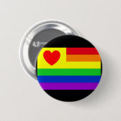 #LGBT #love #pride #gay #lesbian #freedom #parade Ronde Button 5,7 Cm (Voorkant /achterkant)