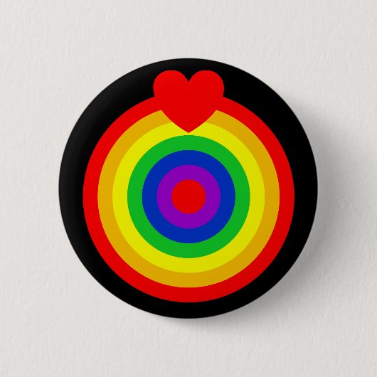 #LGBT #love #pride #gay #lesbian #freedom #parade Ronde Button 5,7 Cm (Voorkant)