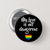 #LGBT #love #pride #gay #lesbian #freedom #parade Ronde Button 5,7 Cm (Voorkant /achterkant)