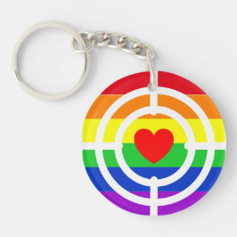 #LGBT #love #pride #gay #lesbian #freedom #parade Sleutelhanger