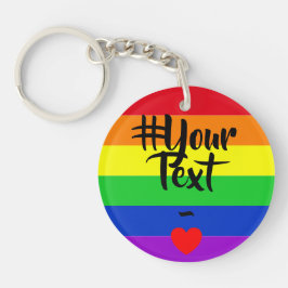 #LGBT #love #pride #gay #lesbian #freedom #parade Sleutelhanger