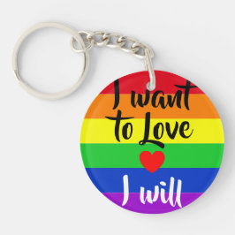 #LGBT #love #pride #gay #lesbian #freedom #parade Sleutelhanger