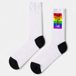 #LGBT #love #pride #gay #lesbian #freedom #parade Sokken