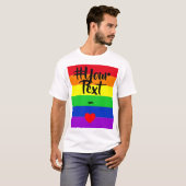 #LGBT #love #pride #gay #lesbian #freedom #parade T-shirt (Voorkant volledig)
