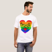 #LGBT #love #pride #gay #lesbian #freedom #parade T-shirt (Voorkant volledig)