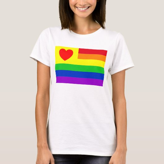 #LGBT #love #pride #gay #lesbian #freedom #parade T-shirt (Voorkant)