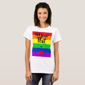 #LGBT #love #pride #gay #lesbian #freedom #parade T-shirt (Voorkant volledig)