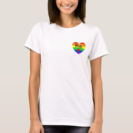 #LGBT #love #pride #gay #lesbian #freedom #parade T-shirt (Voorkant)