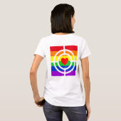 #LGBT #love #pride #gay #lesbian #freedom #parade T-shirt (Achterkant volledig)