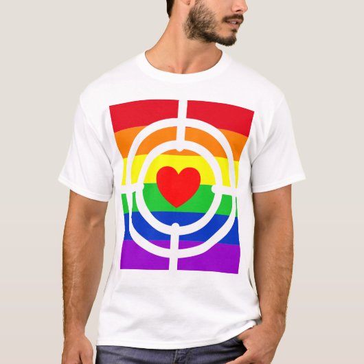 #LGBT #love #pride #gay #lesbian #freedom #parade T-shirt (Voorkant)