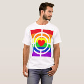#LGBT #love #pride #gay #lesbian #freedom #parade T-shirt (Voorkant volledig)
