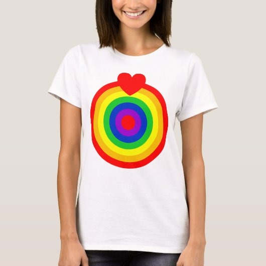 #LGBT #love #pride #gay #lesbian #freedom #parade T-shirt (Voorkant)